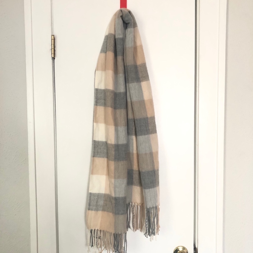 Plaid scarf one size - Picture 1 of 2